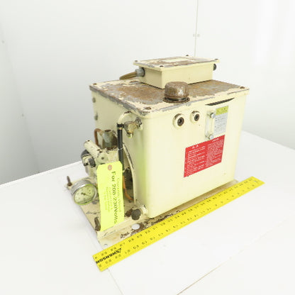 Tokimec TU2A-N-LC 6780 1.5kW 6 Gallon Hydraulic Power Unit 200-220V 6-5.7A 3PH
