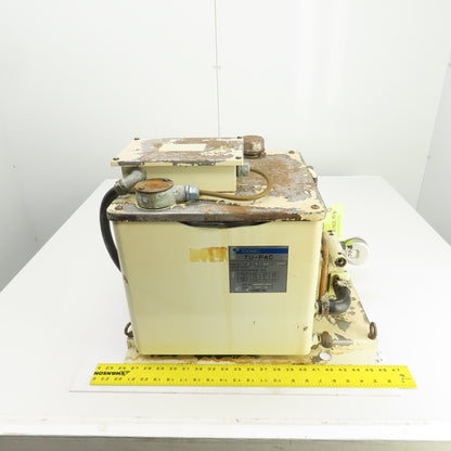 Tokimec TU2A-N-LC 6780 1.5kW 6 Gallon Hydraulic Power Unit 200-220V 6-5.7A 3PH