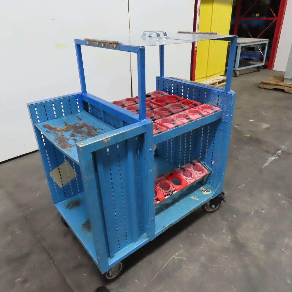 Lista Modular CNC Tooling Storage Cart 25 Spot SK50 Taper Holders