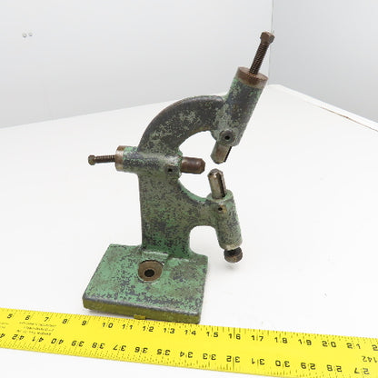 Flat Bottom 3 Point Follow Rest 6-1/2" Center 11" Tall