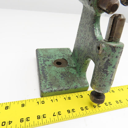 Flat Bottom 3 Point Follow Rest 6-1/2" Center 11" Tall