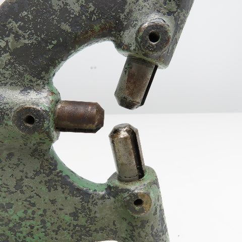 Flat Bottom 3 Point Follow Rest 6-1/2" Center 11" Tall