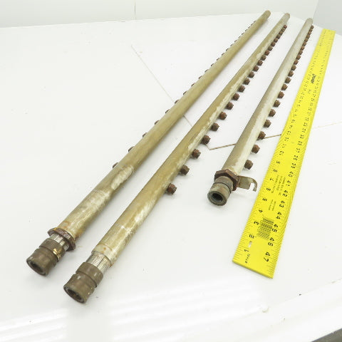 Hans Weber NLC-4V-1100 Air Jet Belt Cleaner For Belt Sander 55" & 46" L Lot Of 3