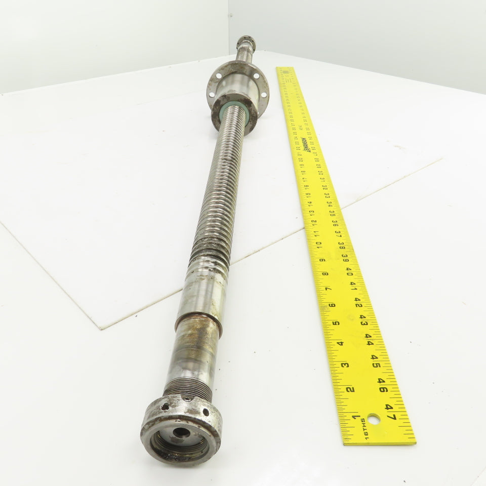 NSK W4009-418Z-C5Z Ball Screw & Nut 49" OAL 40mm OD 11mm Pitch Single Start