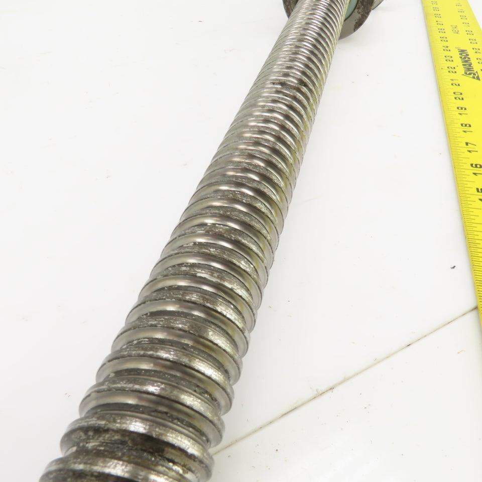 NSK W4009-418Z-C5Z Ball Screw & Nut 49" OAL 40mm OD 11mm Pitch Single Start