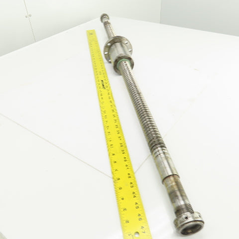 NSK W4009-418Z-C5Z Ball Screw & Nut 49" OAL 40mm OD 11mm Pitch Single Start