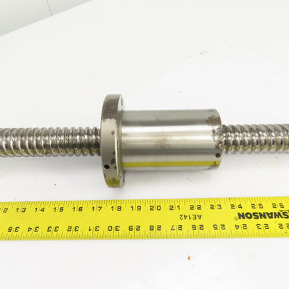 NSK W4009-418Z-C5Z Ball Screw & Nut 49" OAL 40mm OD 11mm Pitch Single Start