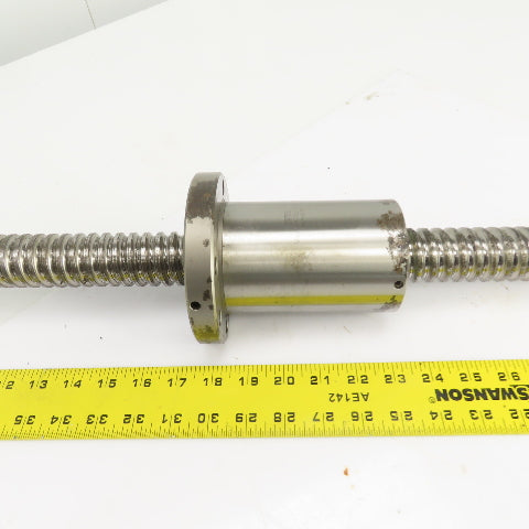 NSK W4009-418Z-C5Z Ball Screw & Nut 49" OAL 40mm OD 11mm Pitch Single Start