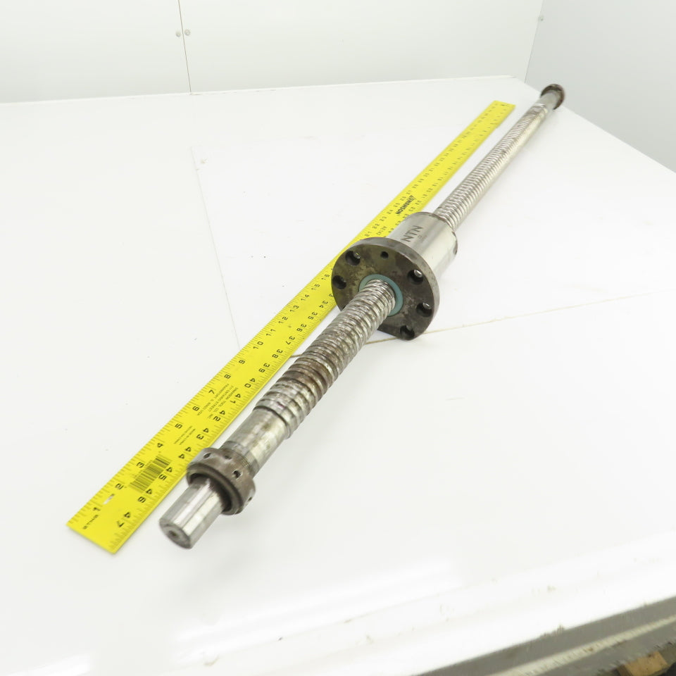 NTN C5 Ball Screw & Nut 48-3/4" OAL 40mm OD 11mm Pitch Single Start