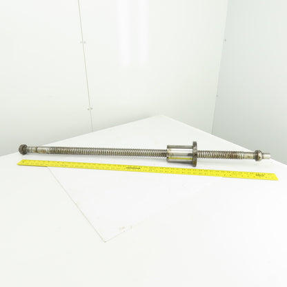 NTN C5 Ball Screw & Nut 48-3/4" OAL 40mm OD 11mm Pitch Single Start