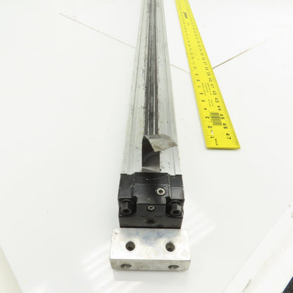 Tolomatic Rodless Pneumatic Band Cylinder Bearing Slide 1"Bore 43" Stroke