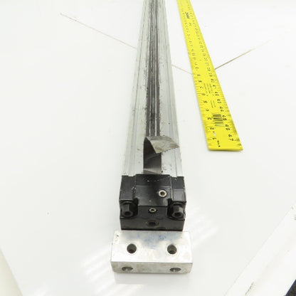 Tolomatic Rodless Pneumatic Band Cylinder Bearing Slide 1"Bore 43" Stroke