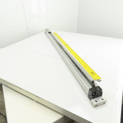 Tolomatic Rodless Pneumatic Band Cylinder Bearing Slide 1"Bore 43" Stroke