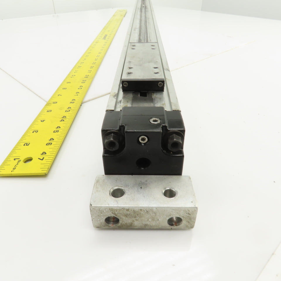 Tolomatic Rodless Pneumatic Band Cylinder Bearing Slide 1"Bore 43" Stroke