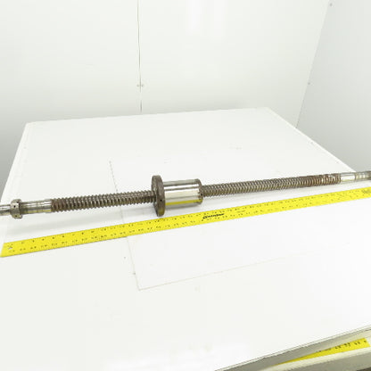 NSK W4009WF-10Z Ball Screw & Nut 40mm OD 11mm Pitch Single Start 49" OAL