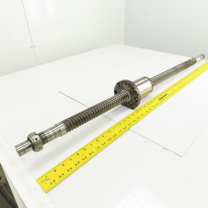 NSK W4009WF-10Z Ball Screw & Nut 40mm OD 11mm Pitch Single Start 49" OAL