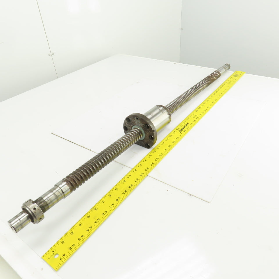 NSK W4009WF-10Z Ball Screw & Nut 40mm OD 11mm Pitch Single Start 49" OAL