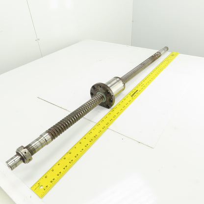 NSK W4009WF-10Z Ball Screw & Nut 40mm OD 11mm Pitch Single Start 49" OAL
