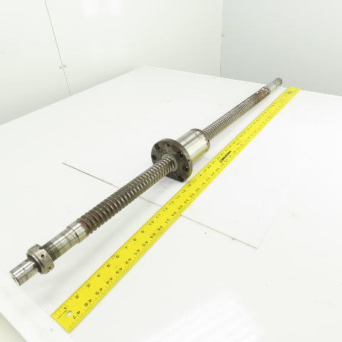 NSK W4009WF-10Z Ball Screw & Nut 40mm OD 11mm Pitch Single Start 49" OAL