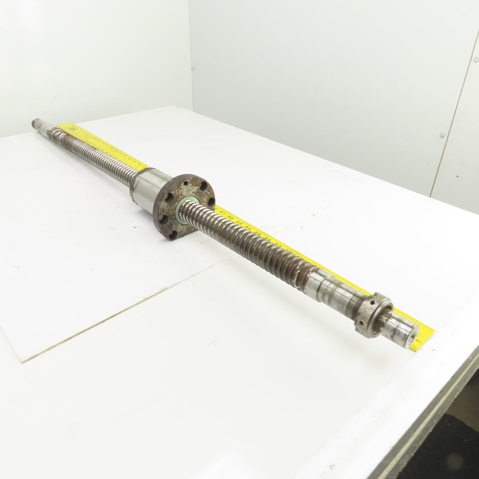 NSK W4009WF-10Z Ball Screw & Nut 40mm OD 11mm Pitch Single Start 49" OAL