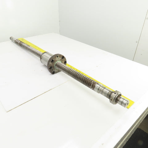NSK W4009WF-10Z Ball Screw & Nut 40mm OD 11mm Pitch Single Start 49" OAL