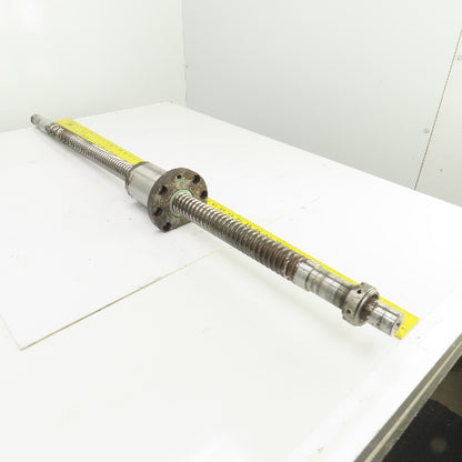 NSK W4009WF-10Z Ball Screw & Nut 40mm OD 11mm Pitch Single Start 49" OAL