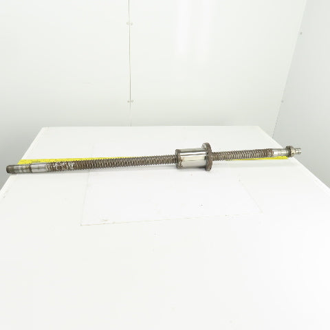 NSK W4009WF-10Z Ball Screw & Nut 40mm OD 11mm Pitch Single Start 49" OAL