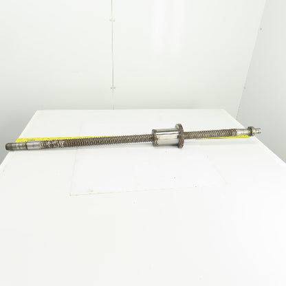 NSK W4009WF-10Z Ball Screw & Nut 40mm OD 11mm Pitch Single Start 49" OAL