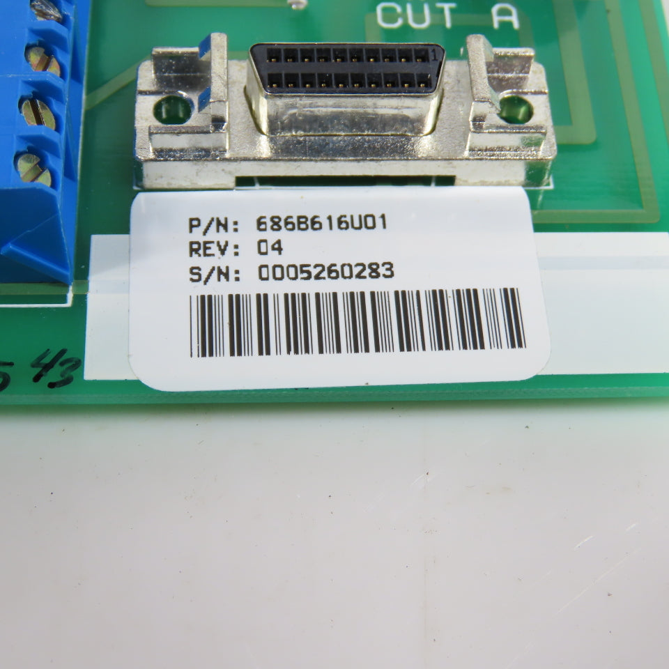 Asea Brown 686B616U01 PCB Circuit Board Rev.04