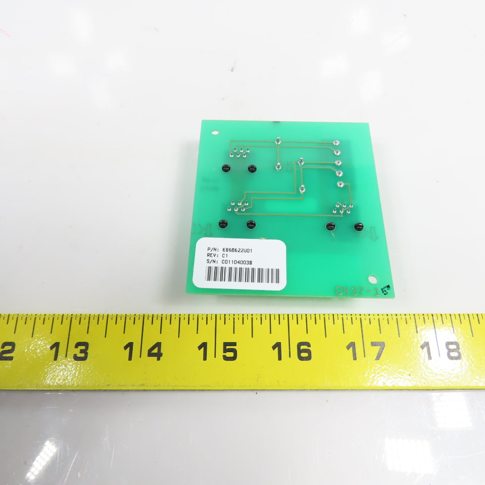 Asea Brown 686B622U01 Communications Interface Terminal Board Rev.01