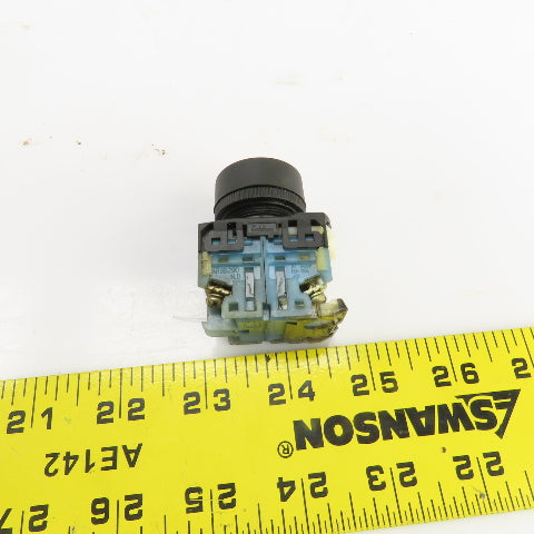 Fuji AR22FOR Momentary Contact Yellow Push Button 250V