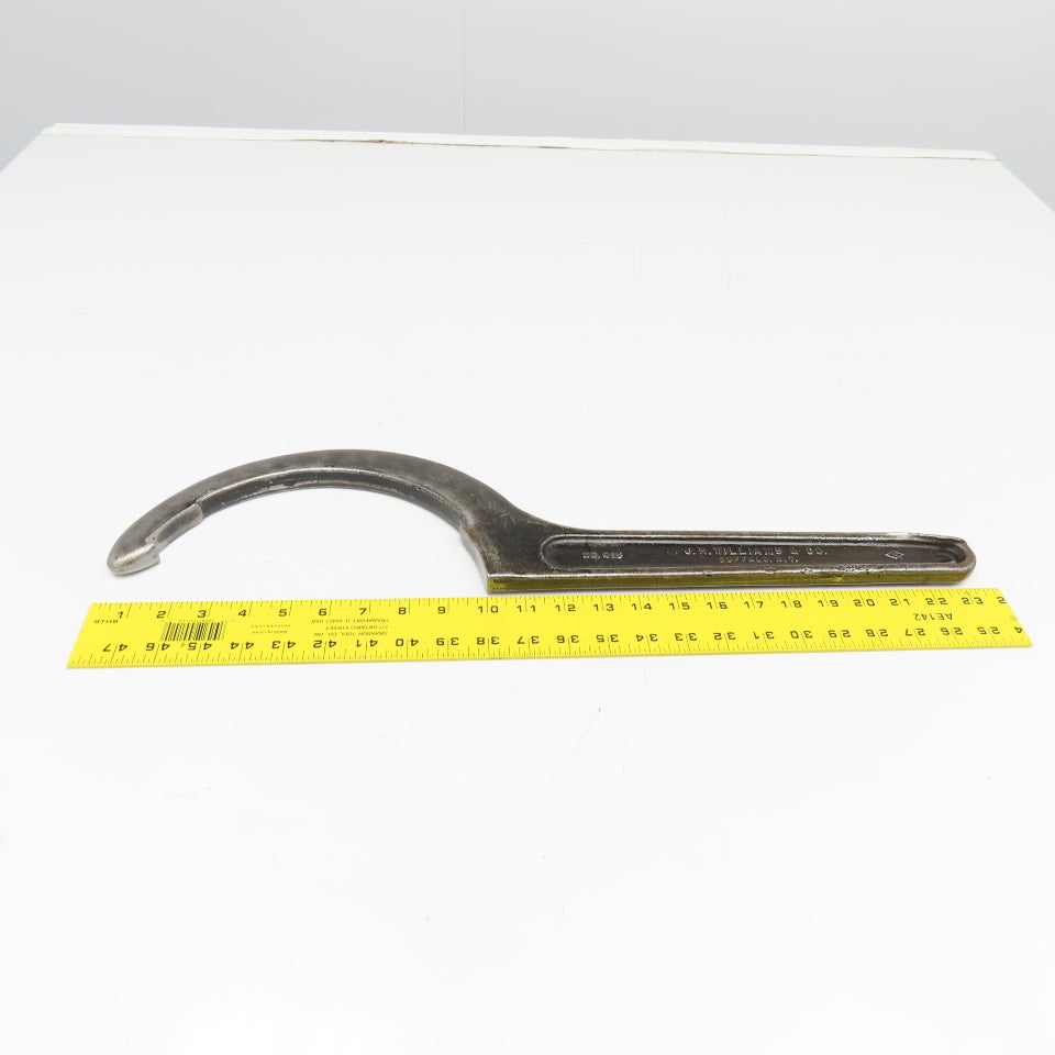 J.H. Williams No. 15 9-1/4" Drop Forged Collet Spanner Wrench 23" OAL