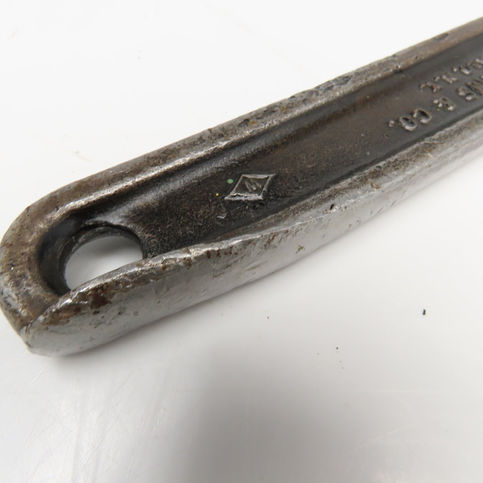 J.H. Williams No. 15 9-1/4" Drop Forged Collet Spanner Wrench 23" OAL