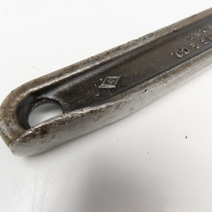 J.H. Williams No. 15 9-1/4" Drop Forged Collet Spanner Wrench 23" OAL