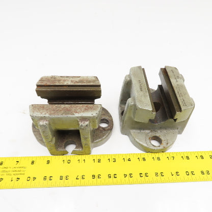 Cushman 10-061-04-000C 4" Faceplate Jaw Holders Damaged AS/IS Lot Of 2