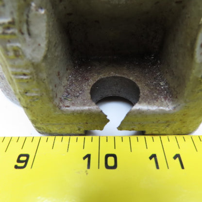Cushman 10-061-04-000C 4" Faceplate Jaw Holders Damaged AS/IS Lot Of 2