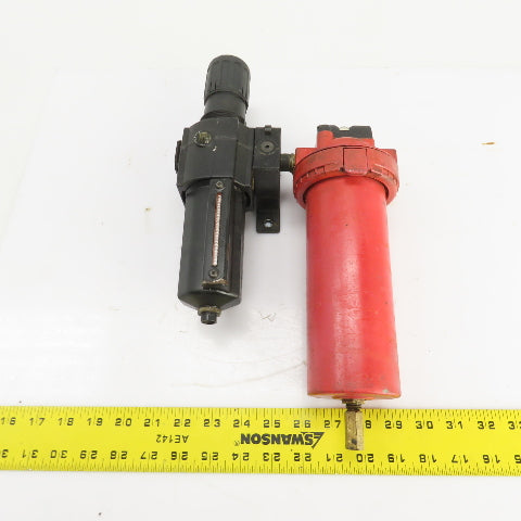 Norgren B74G-3AK-AD3-RMN Filter Regulator W/Drain Catch 150PSI