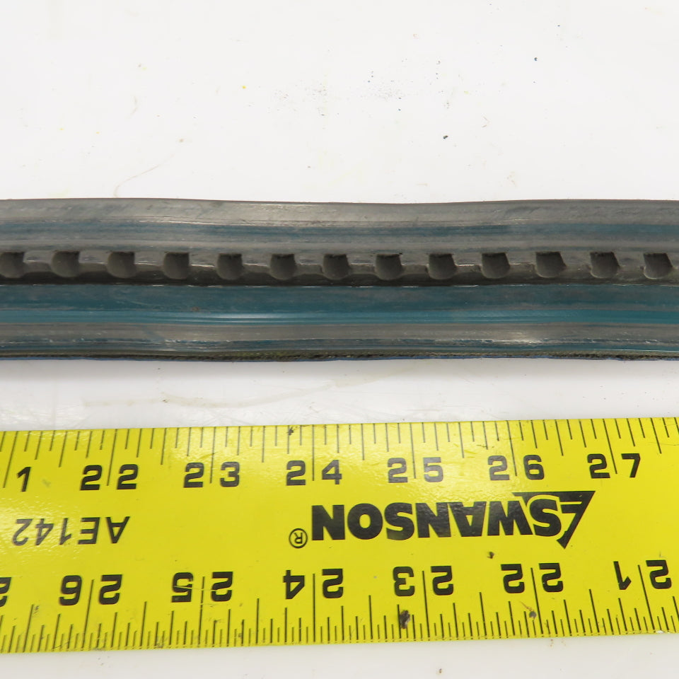V-Guide Seamless Capper Bottle Side Soft Gripper Belt 2" Wide 26" L