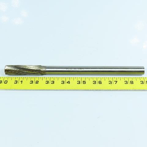 Cleveland 21/32" Chucking Reamer 8 Flute 9/16" Shank 2-5/16" LOC 9" OAL USA
