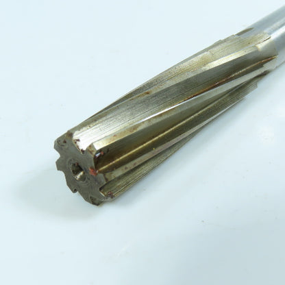 Cleveland 21/32" Chucking Reamer 8 Flute 9/16" Shank 2-5/16" LOC 9" OAL USA
