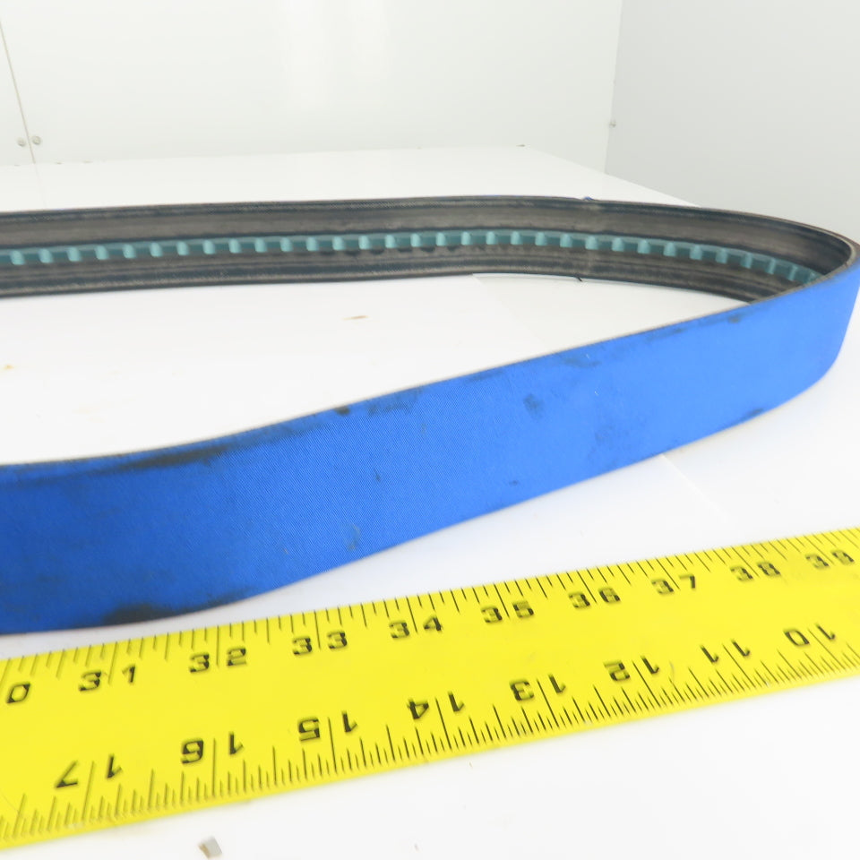 V-Guide Seamless Capper Bottle Side Soft Gripper Belt 2" Wide 33-1/2" L