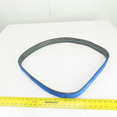 V-Guide Seamless Capper Bottle Side Soft Gripper Belt 2" Wide 33-1/2" L