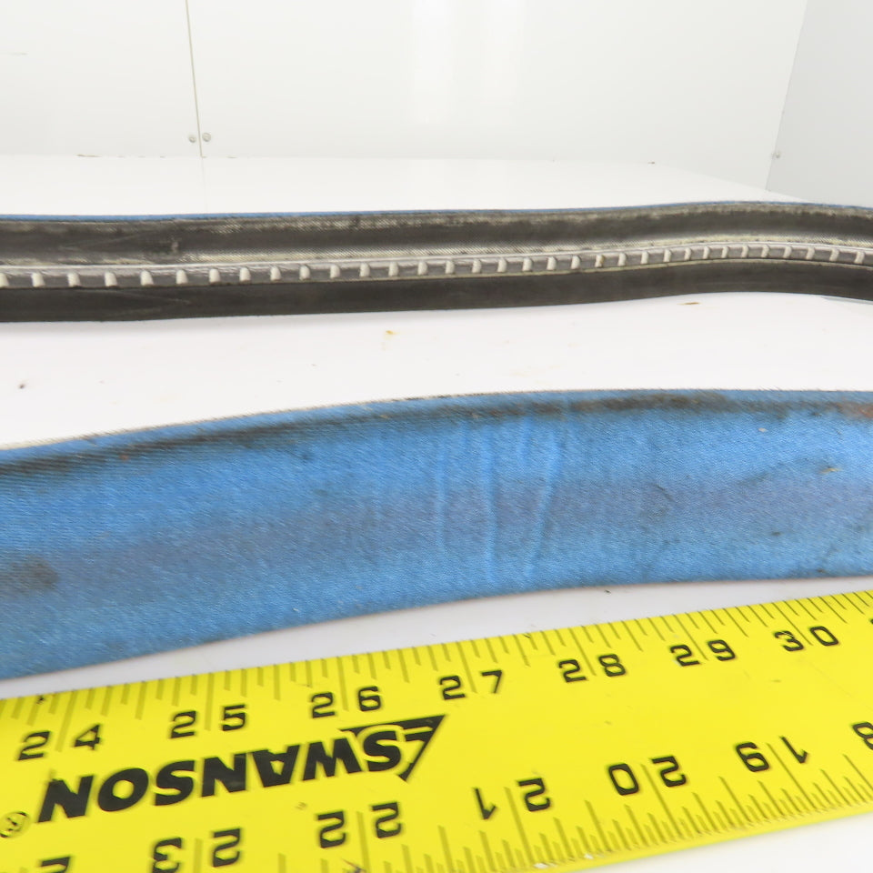 V-Guide Seamless Capper Bottle Side Soft Gripper Belt 2" Wide 40" L