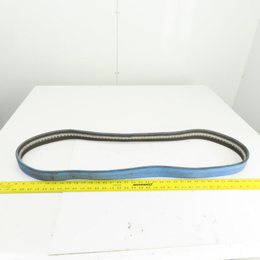 V-Guide Seamless Capper Bottle Side Soft Gripper Belt 2" Wide 40" L