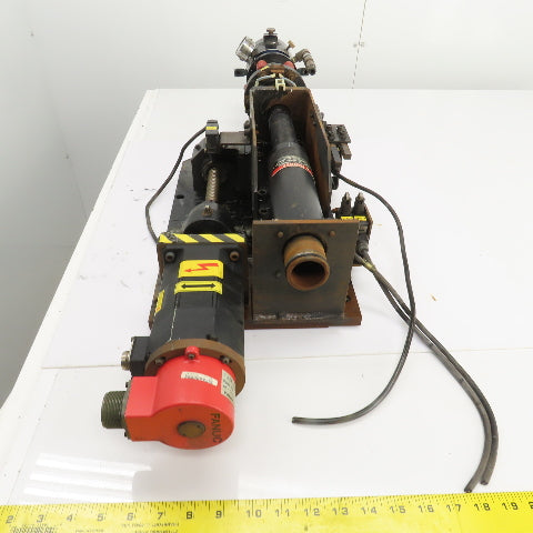 Amada LCE-645 Laser Contour Cutting Head Assembly W/Fanuc A06B-0312-B002