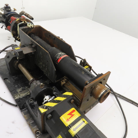 Amada LCE-645 Laser Contour Cutting Head Assembly W/Fanuc A06B-0312-B002