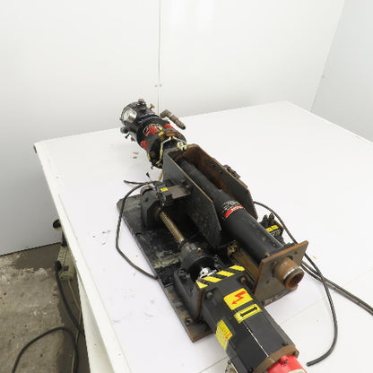 Amada LCE-645 Laser Contour Cutting Head Assembly W/Fanuc A06B-0312-B002