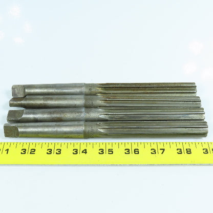 Cleveland 11/16" Morse Taper Chucking Reamer 8 Flute 3-7/8" LOC MT2 Shank Lot/4