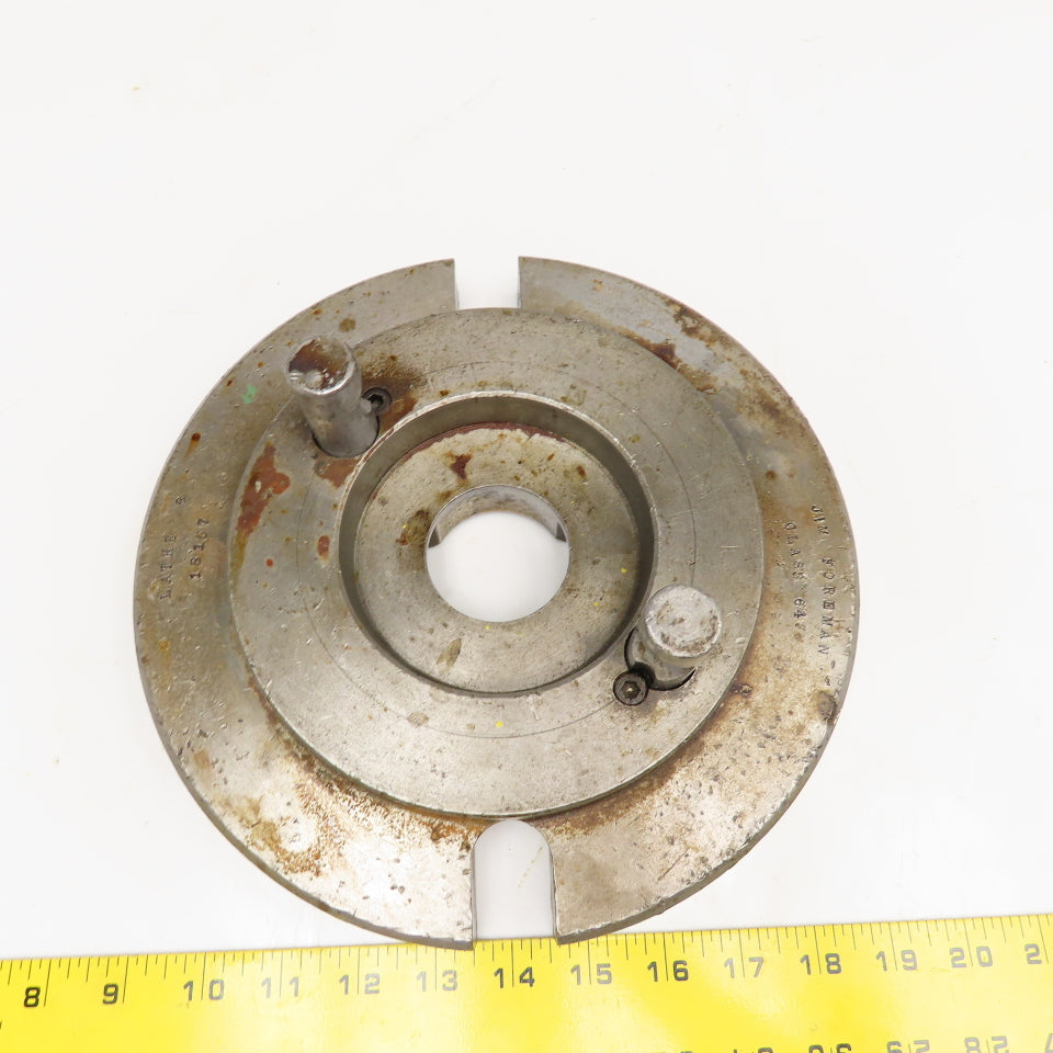 D1 Lathe Camlock Spindle Dog Plate 2 Pin 7"-10-1/4" OD