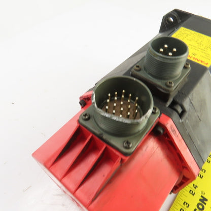 Fanuc A06B-0313-B061 0S AC Servo Motor 2000RPM 91V 3PH  W/Pulse Coder